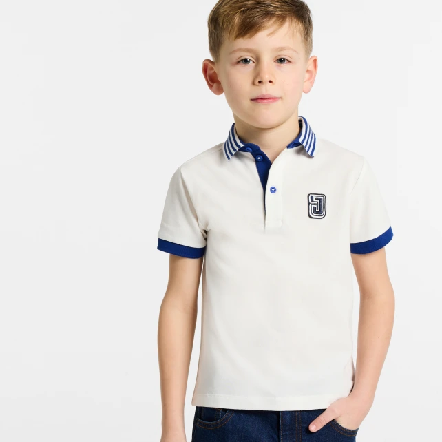 Polo enfant garçon manches courtes