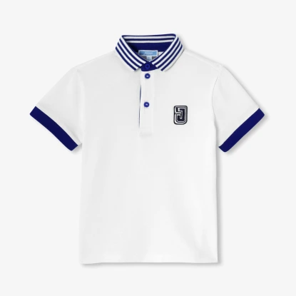 Polo enfant garçon manches courtes