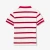 Polo enfant garçon piqué de coton rayé