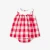 Robe bébé fille en popeline vichy