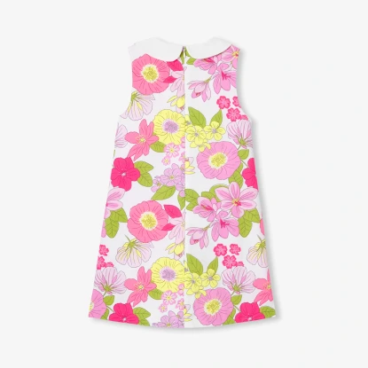 Robe cérémonie enfant fille coupe trapèze