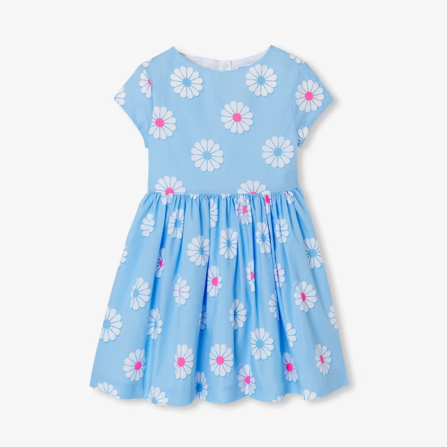 Robe enfant fille en popeline