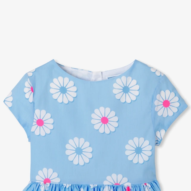 Robe enfant fille en popeline