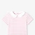 Polo rayé enfant fille