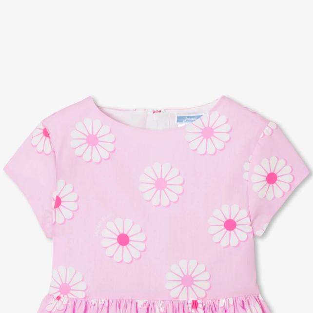 Robe enfant fille en popeline