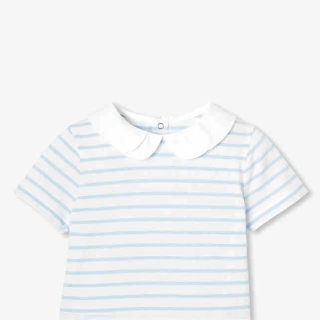 Polo rayé enfant fille