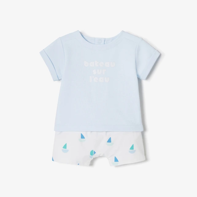 Ensemble short bébé garçon