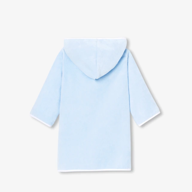 Peignoir de bain bébé en coton éponge