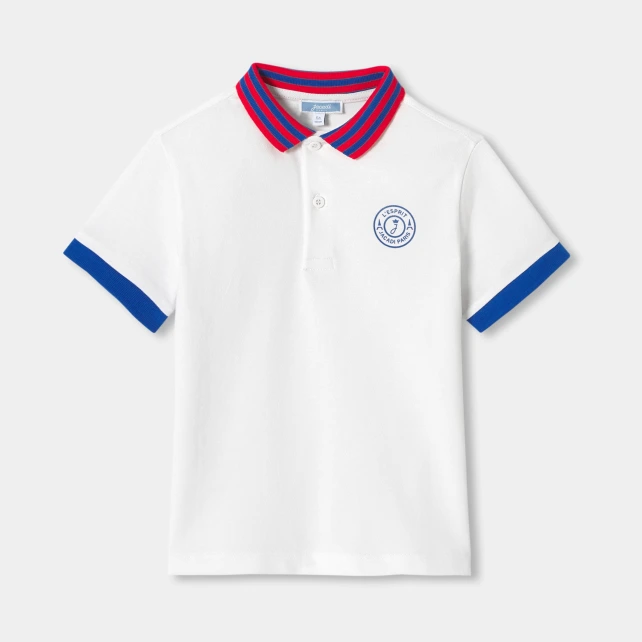 Polo enfant garçon en coton