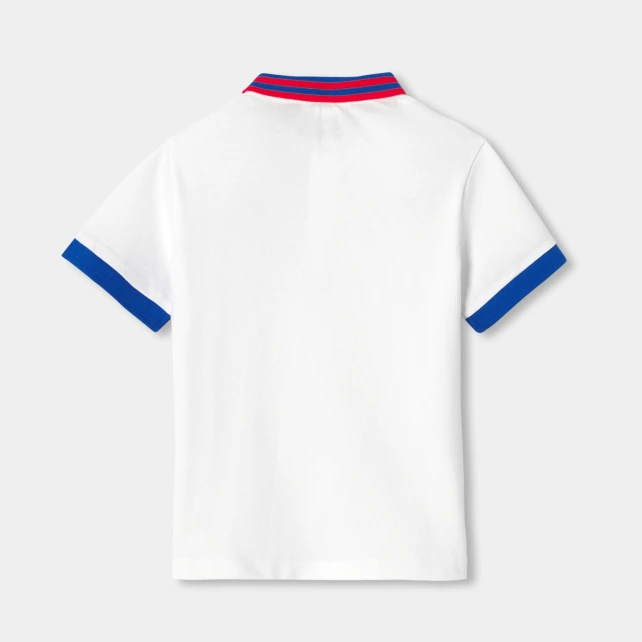 Polo enfant garçon en coton