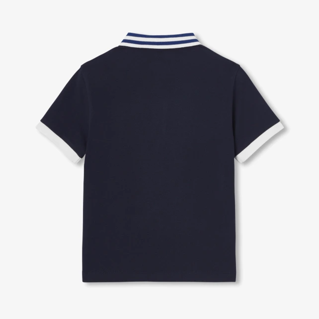 Polo enfant garçon en coton