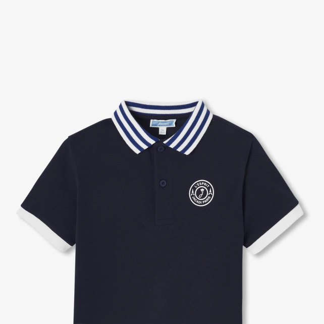 Polo enfant garçon en coton