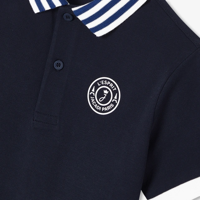 Polo enfant garçon en coton