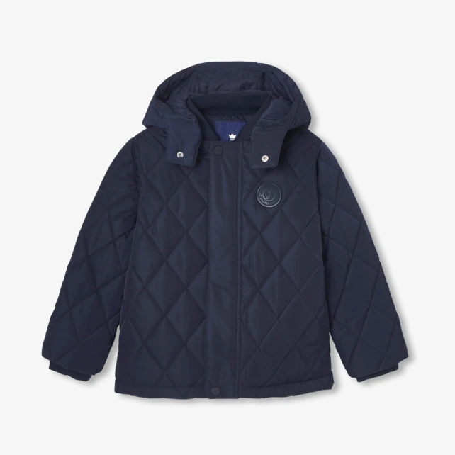 Manteau de mi-saison enfant garçon matelassé