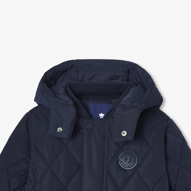 Manteau de mi-saison enfant garçon matelassé