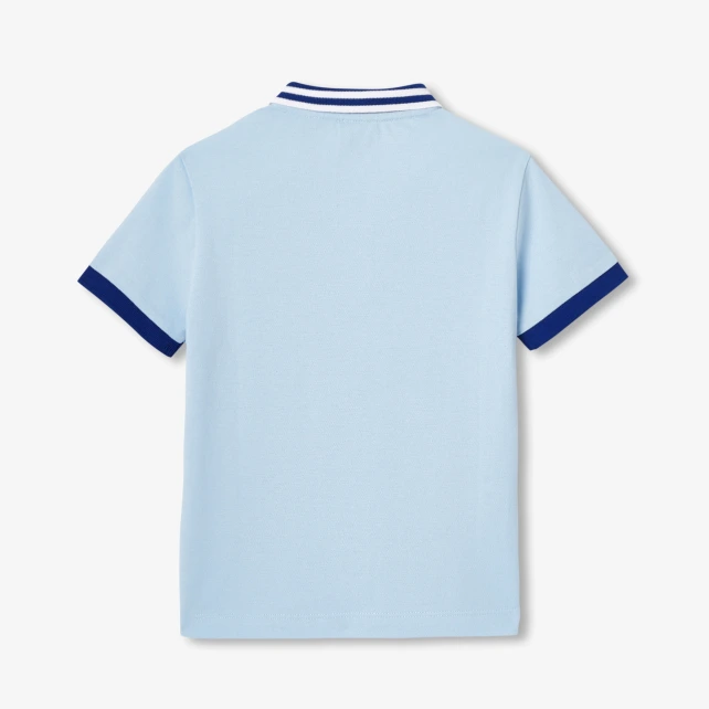 Polo enfant garçon en coton