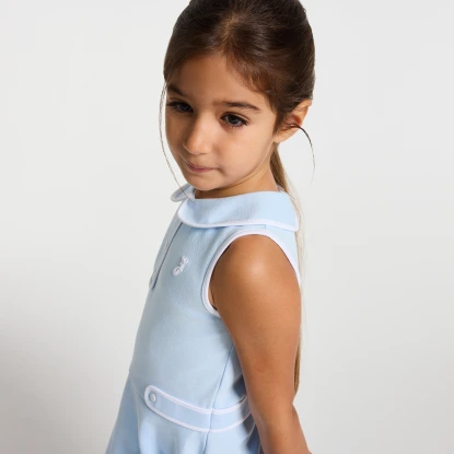 Robe enfant fille esprit tennis