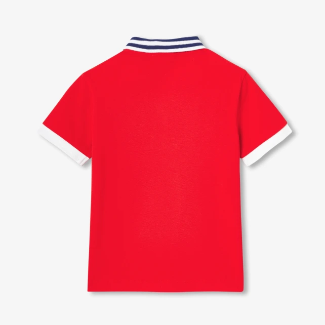 Polo enfant garçon en coton