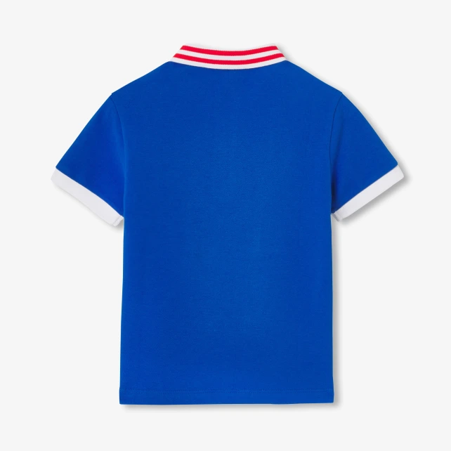 Polo enfant garçon en coton