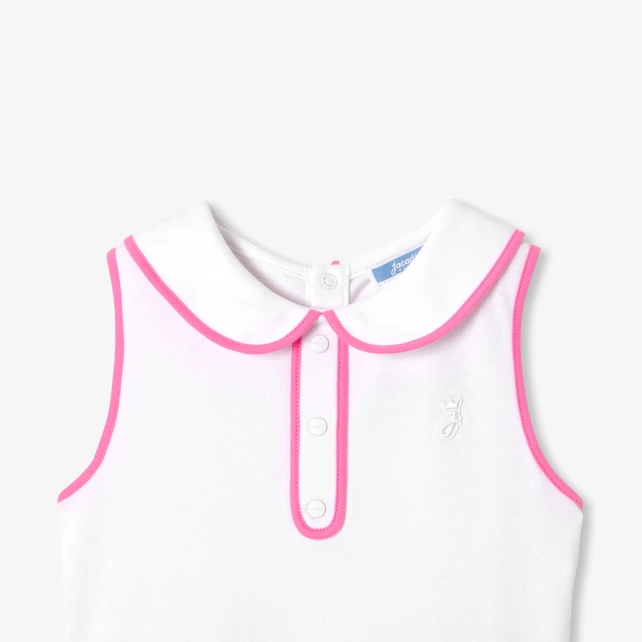 Robe enfant fille esprit tennis