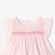 Ensemble bébé fille en popeline