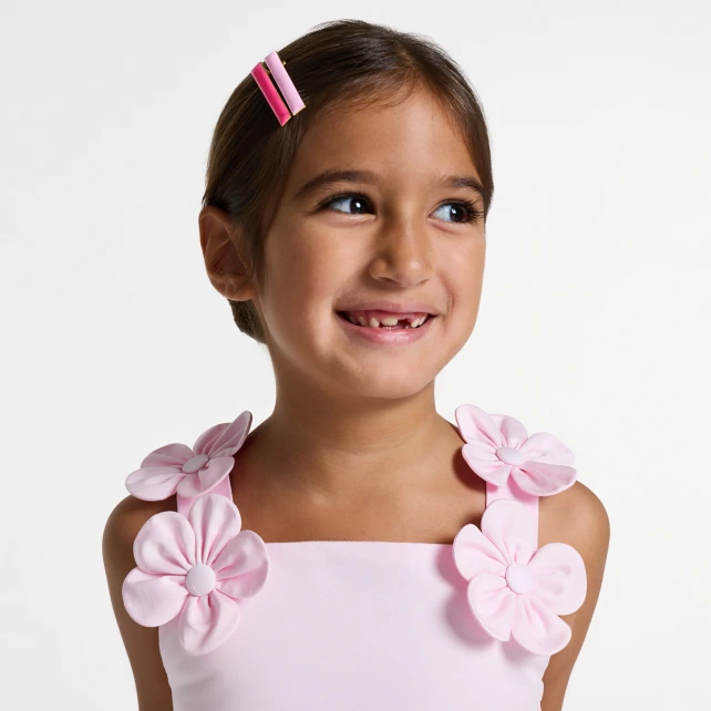 Robe de cérémonie enfant fille en satin