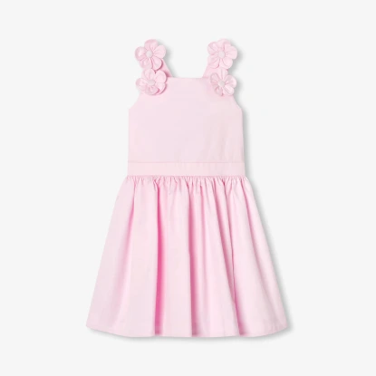 Robe de cérémonie enfant fille en satin