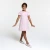 Robe cérémonie enfant fille en piqué alvéolé