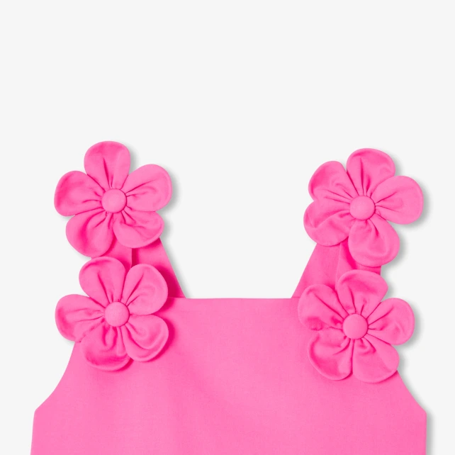 Robe de cérémonie enfant fille en satin