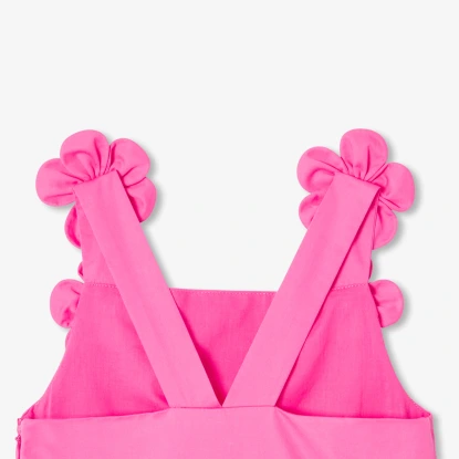 Robe de cérémonie enfant fille en satin