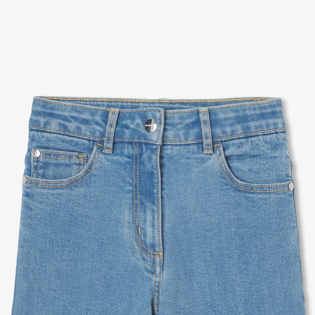 Jean large enfant fille