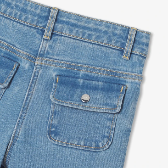 Jean large enfant fille