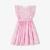 Robe cérémonie enfant fille en tissu Liberty