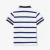 Polo enfant garçon piqué de coton rayé