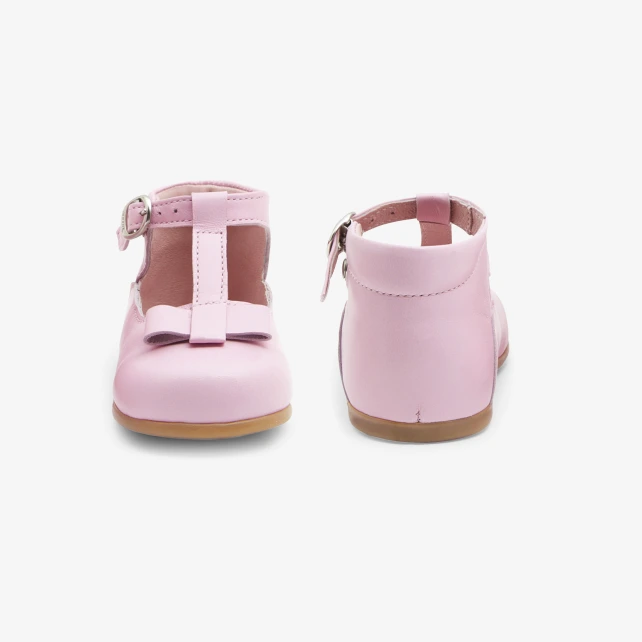 Salomés bébé fille en cuir