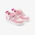 Baskets bébé fille en cuir