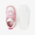 Baskets bébé fille en cuir