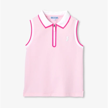 Polo enfant fille sans manches