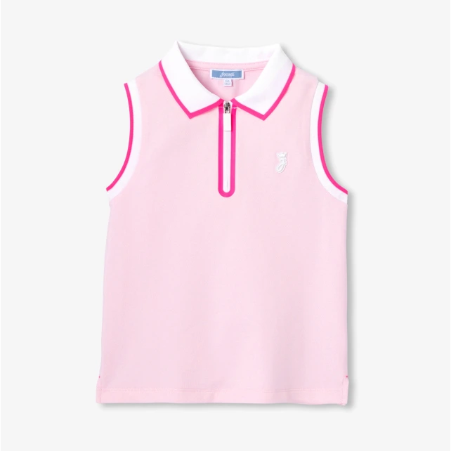Polo enfant fille sans manches
