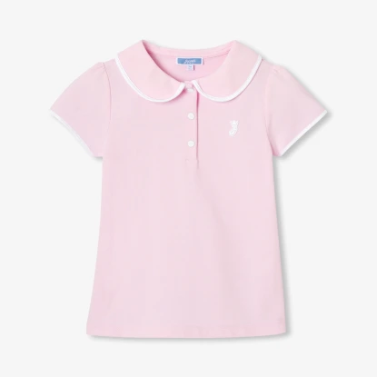 Polo enfant fille manches courtes