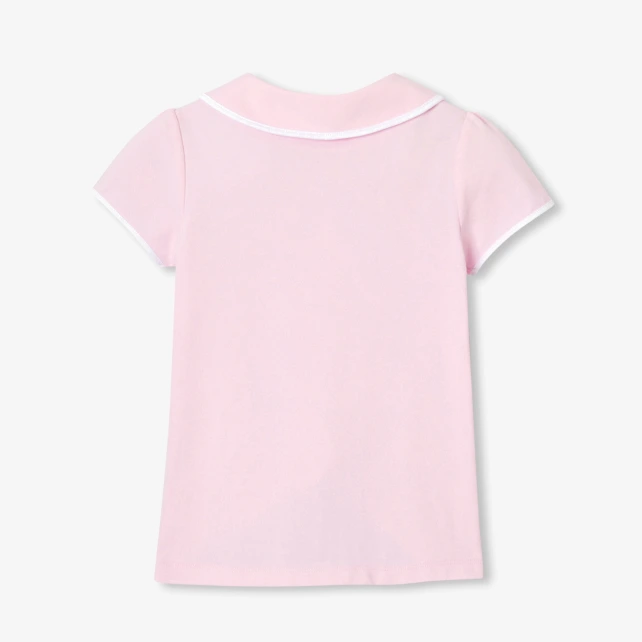 Polo enfant fille manches courtes