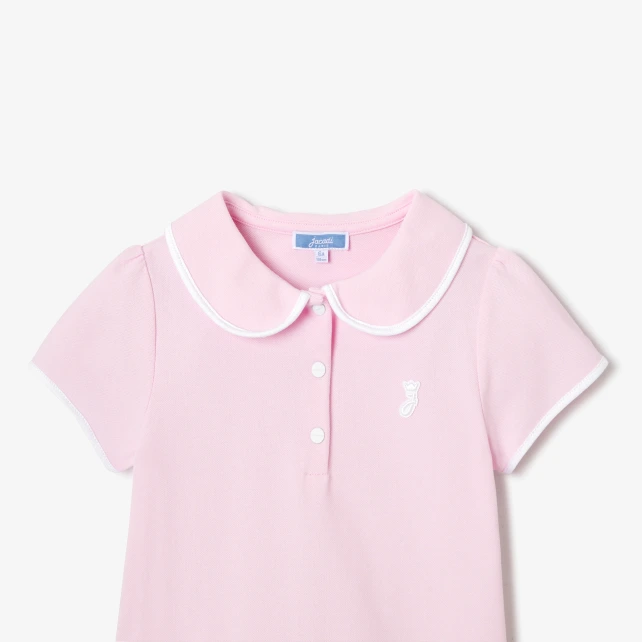 Polo enfant fille manches courtes