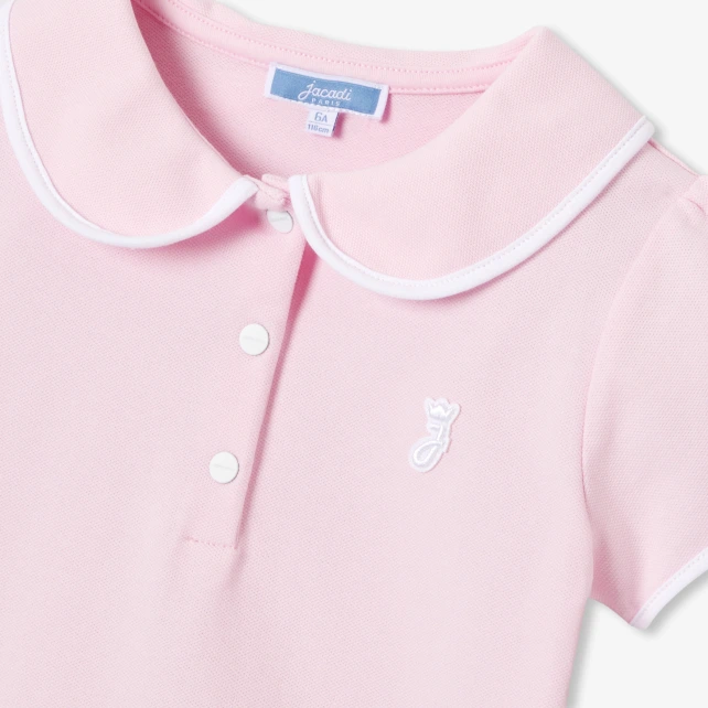 Polo enfant fille manches courtes