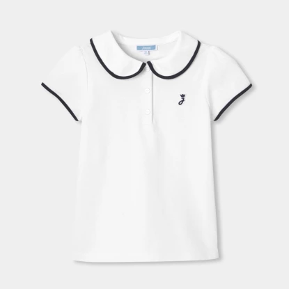 Polo enfant fille manches courtes