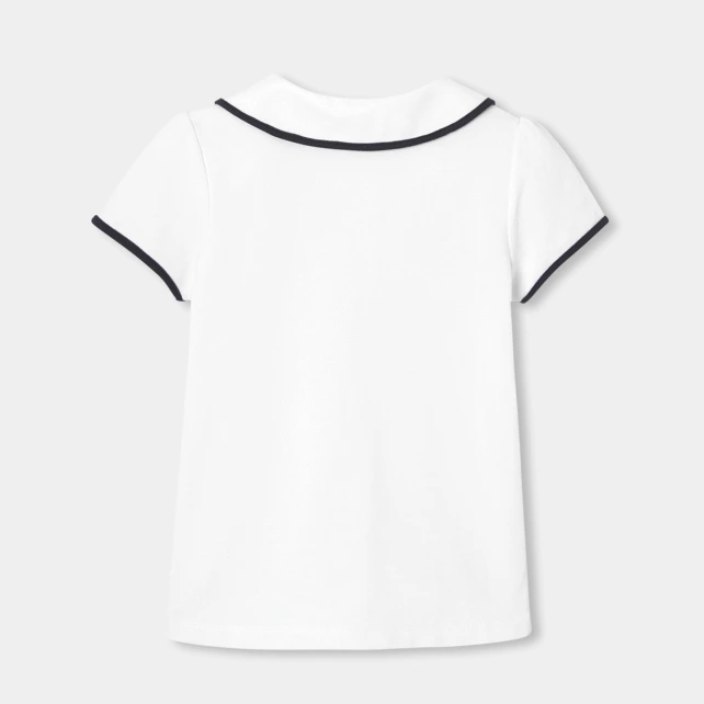 Polo enfant fille manches courtes