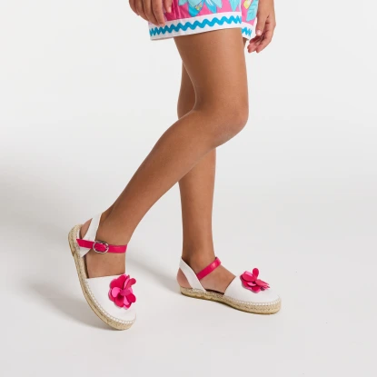 Ballerines enfant fille en cuir verni