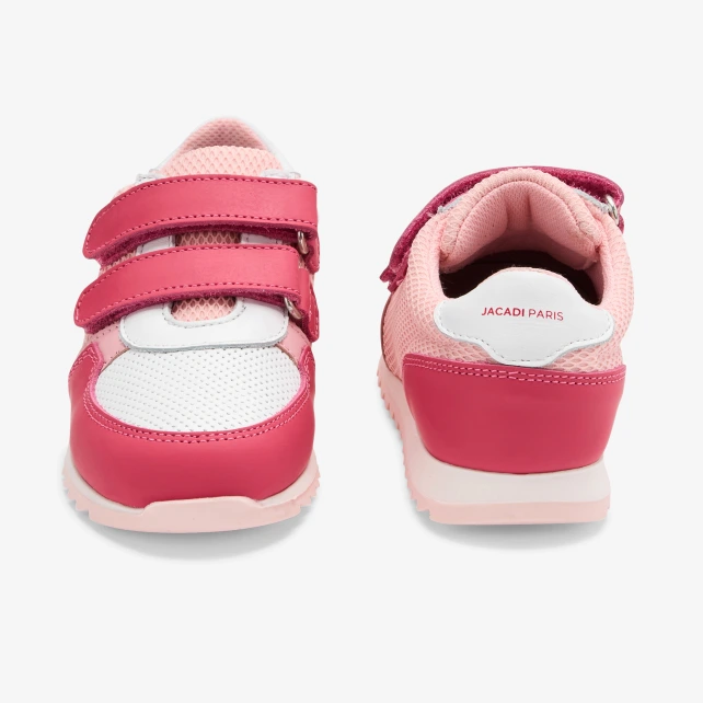 Baskets enfant fille color block