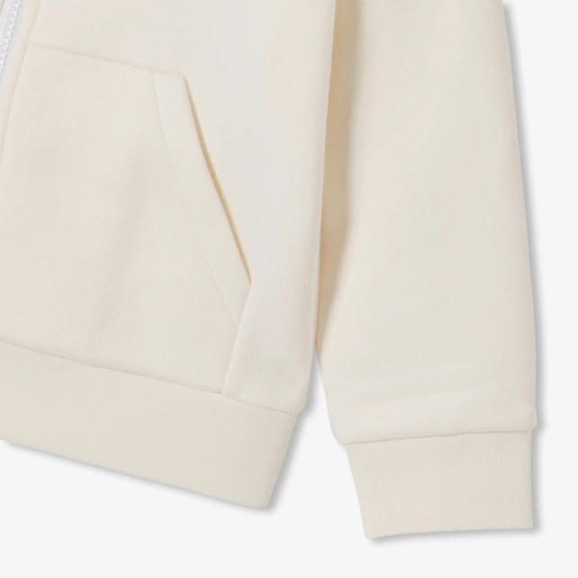 Sweat zippé enfant en molleton