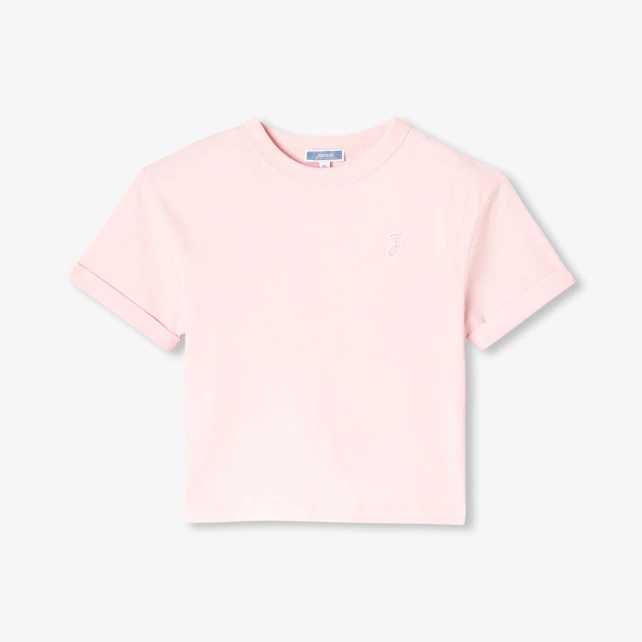 T-shirt enfant fille coupe boxy