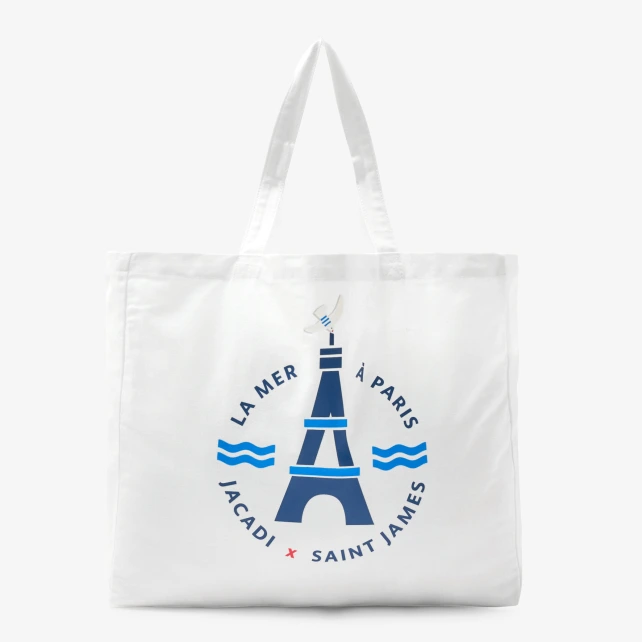 Tote bag Saint James x Jacadi